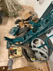 paggio porter sabbiato e riverniciato