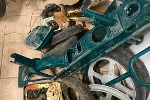 paggio porter sabbiato e riverniciato