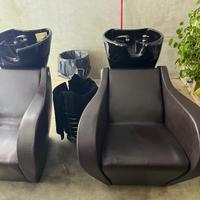 Lavatesta con poltrona massaggio