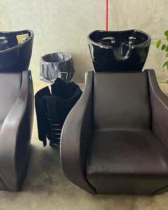 Lavatesta con poltrona massaggio