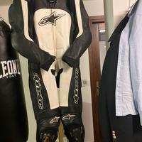 Tuta moto intera Alpinestar tg.52
