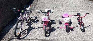 Biciclette/ Triciclo Bambina