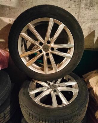 Ruote complete Fiat 500 X