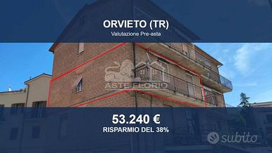 Immobile in asta di 102 m² con box auto a Orvieto
