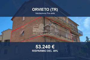Immobile in asta di 102 m² con box auto a Orvieto