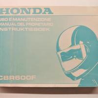 Manuale manutenzione Honda CBR600F