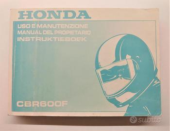 Manuale manutenzione Honda CBR600F