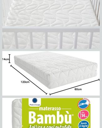 Lettino e Materasso neonato 