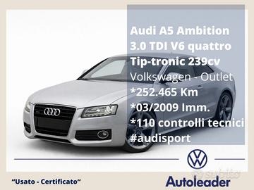 Audi A5 3.0 V6 TDI F.AP. quattro Ambition Coupè