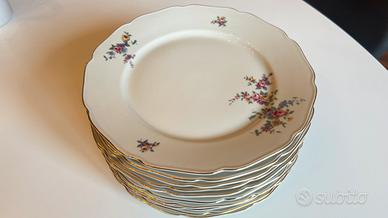 Lotto 2.  Piatti piani Bohemia Royal Ivory