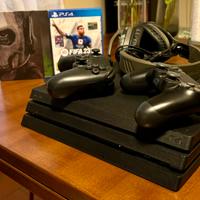 Ps4 + 2 controller + cuffie + 2giochi