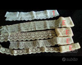 Bordi in pizzo e all'uncinetto
