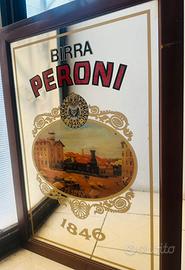 Specchio pubblicitario Peroni anni 70
