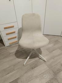 sedia studio girevole 