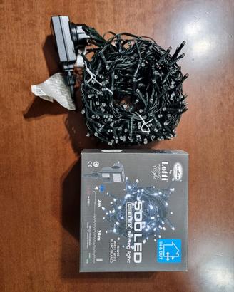 500 luci led bianco freddo
