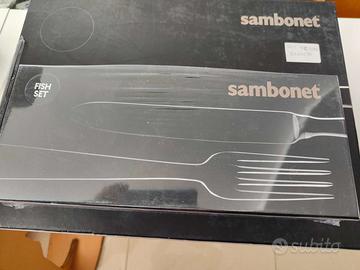 Servizio set 24 posate pesce Sambonet NUOVO