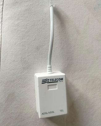 Splitter Filtro Telecom ADSL VDSL RJ11 Telefono