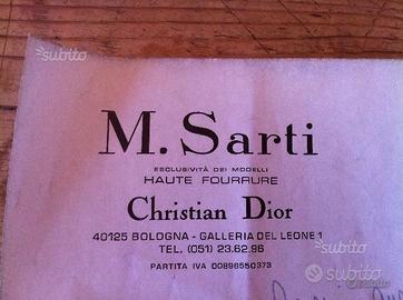 Pellicce Dior visone e breitschwanz