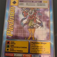 Piedmon Digimon CE- 42 Card 1999 vintage