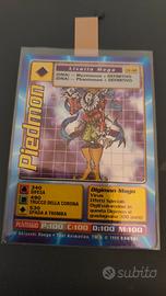 Piedmon Digimon CE- 42 Card 1999 vintage
