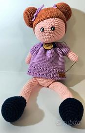 Bambole da collezione amigrumi-Carlotta