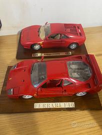 coppia di modellini Ferrari Burago