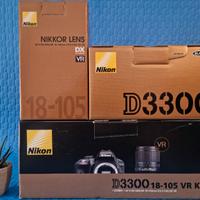 Nikon D3300 + Obiettivo 18-105 Kit 