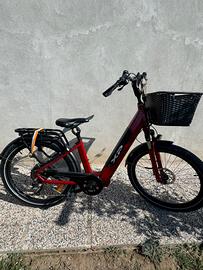 bicicletta elettrica con pedalata assistita