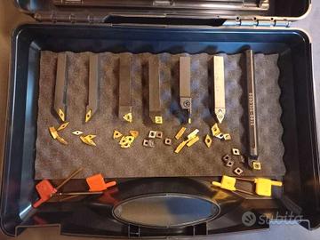Set Valigetta Utensili da 16 mm Tornio con Ricambi