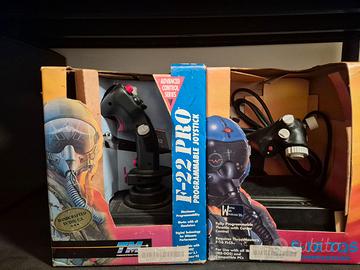 Thrustmaster F-22 PRO (Joystick) e F-16 TQS