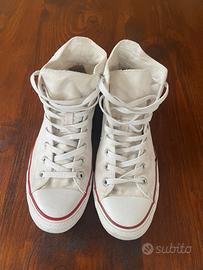 Scarpe uomo converse bianche tg it 43