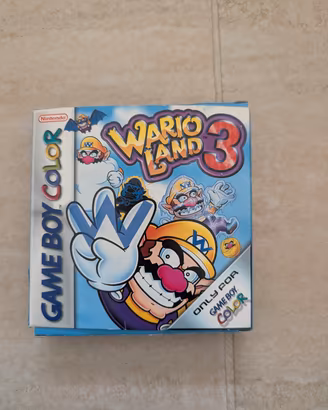 Wario Land 3 Nintendo Game Boy Color Completo!