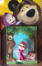 Masha e Orso Libro e Statuina 3D di Masha 