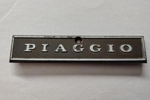 Targhetta Piaggio Vespa et3