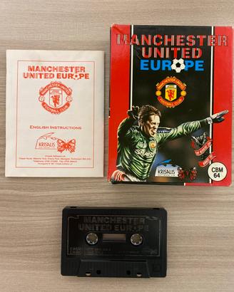 Gioco  Manchester United Europe Commodore 64 tape