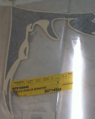 DECALCO LEONE DX SERBATOIO PEGASO APRILIA AP816664