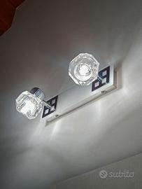 Applique con faretti led moderni design