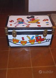 Baule contenitore per giochi