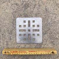 Griglia di Scarico in Acciaio Inox