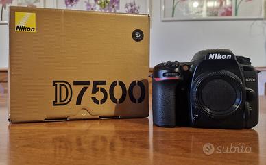 Nikon D7500 in condizioni perfette