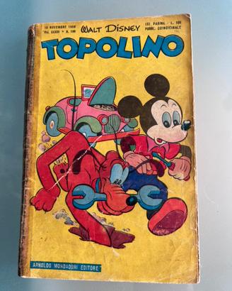 Fumetto Topolino n. 198 - anni ‘50 -
