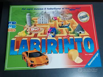 Gioco in scatola LABIRINTO ITALIA - ED. LIMITATA