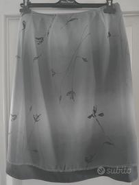 Gonna a portafoglio color grigio PennyBlack