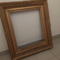 cornice antica foglia oro