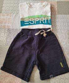 Completo maglietta pantaloncini Esprit usato
