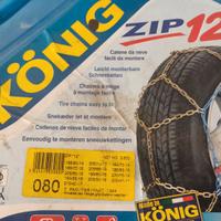 catene da neve konig 080 come nuove