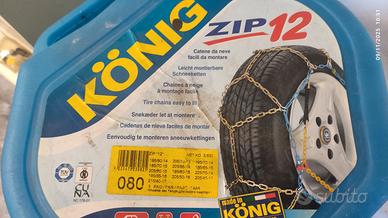catene da neve konig 080 come nuove