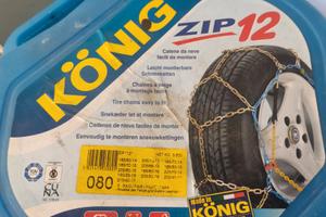 catene da neve konig 080 come nuove