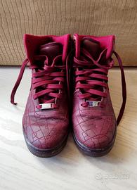Nike Air Force 1 High Shanghai 38.5 Deep Burgundy