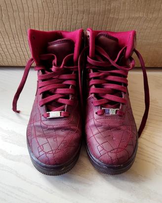 Nike Air Force 1 High Shanghai 38.5 Deep Burgundy